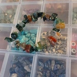 India Agate crystal bracelet!